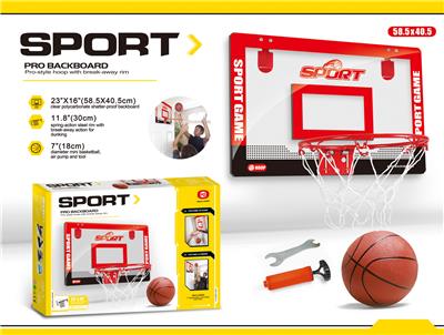 SIMULATION TRANSPARENT BASKETBALL BOARD LARGE (CAN BE DUNKED) - OBL860583