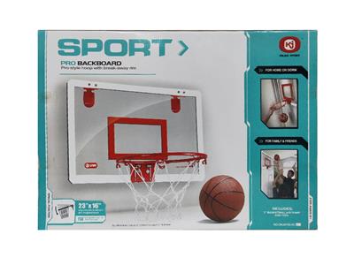 SIMULATION TRANSPARENT BASKETBALL BOARD LARGE (CAN BE DUNKED) - OBL860589