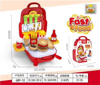 3-IN-1 HAMBURGER BACKPACK - OBL860607