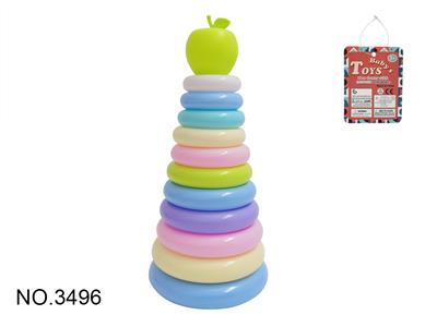 ELEVEN-LAYER BLOW-UP RING (APPLE) - OBL860699