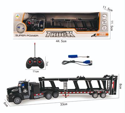 1:48四通拖头遥控车-长头拖栏（带灯光） - OBL860744