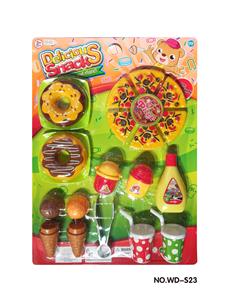 汉堡披萨甜甜圈食品
套 - OBL860945