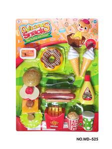 汉堡披萨甜甜圈食品
套 - OBL860947