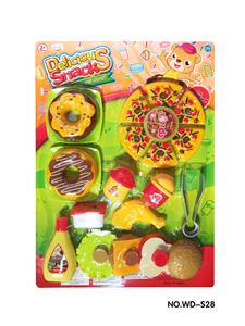 汉堡披萨甜甜圈食品
套 - OBL860950