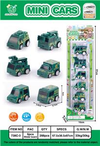 6 RETURN MILITARY VEHICLES - OBL861711
