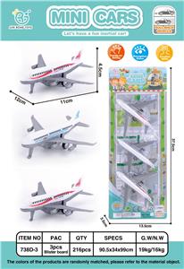 THREE RETURN AIRCRAFT - OBL861719