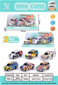 3 BACK FORCE GRAFFITI RACING - OBL861764