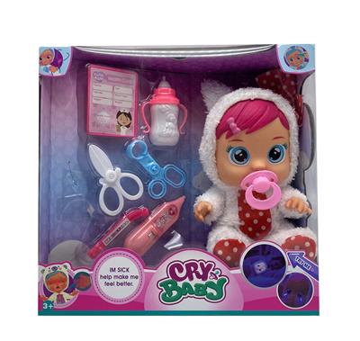 DOCTORS 6TH GENERATION 14 INCH ENAMEL CRYING DOLL - OBL863295