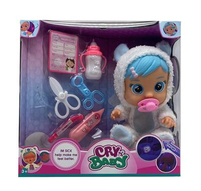 DOCTORS 6TH GENERATION 14 INCH ENAMEL CRYING DOLL - OBL863296