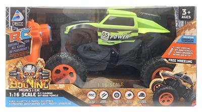 Remote control short card climbing car with usb1:16 - OBL863369