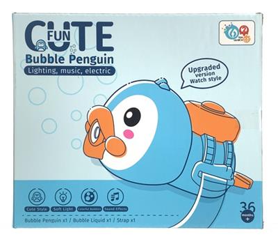 LIGHT MUSIC BUBBLE PENGUIN - OBL863464