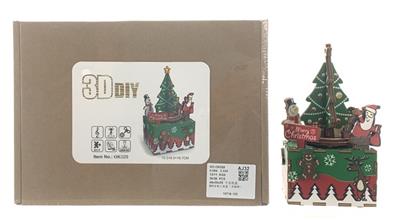 DIY木制八音盒（圣诞树） - OBL863504