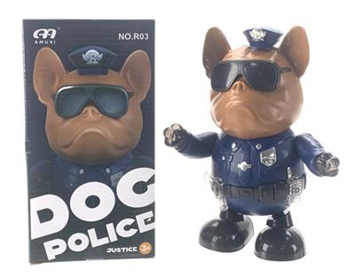 ELECTRIC DANCE LIGHT MUSIC POLICE DOG - OBL863764