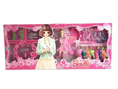 11.5-INCH MULTI JOINT SOLID BODY BARBIE DOLL - OBL863849