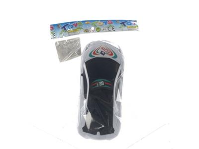 LAMBORGHINI RED AND WHITE INERTIAL CAR - OBL863970