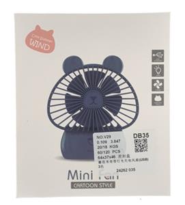 MUSHROOM MICKEY CHARGING FAN WITH LIGHT (USB) - OBL864107