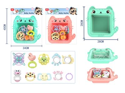 BABY RINGER TOY BOILED BELL 11 PIECE SET - OBL864268