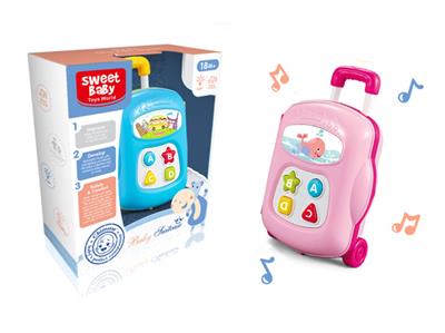 BABY SOUND AND LIGHT LUGGAGE TWO-COLOR MIX - OBL864281