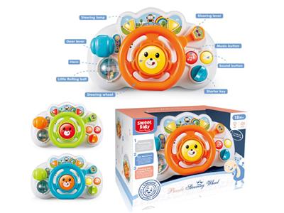 BABY SOUND AND LIGHT STEERING WHEEL - OBL864289