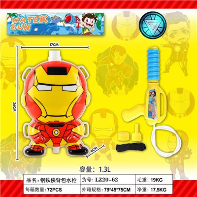 IRON MAN BACKPACK WATER GUN - OBL864335