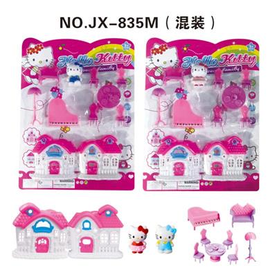 仿真别墅配KTV猫，家具 - OBL864932
