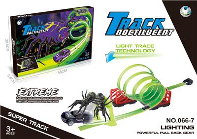 LUMINOUS TRACK / 1 CAR WITH LIGHT - OBL865165