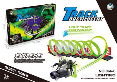 NIGHT LIGHT TRACK/1 CAR WITH LIGHTS - OBL865166