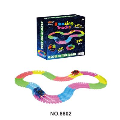 Night light track electric car - OBL865278