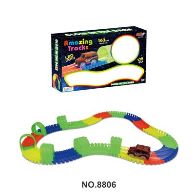 Night light track electric car - OBL865283