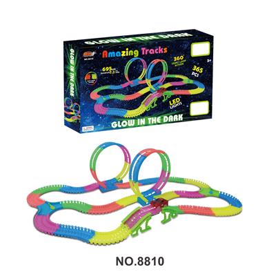 Night light track electric car - OBL865286