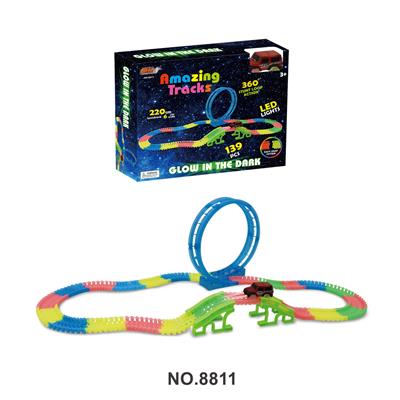 Night light track electric car - OBL865287