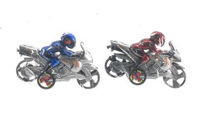 PAINT PULL LINE RIDES A PERSON MOTORCYCLE - OBL865644