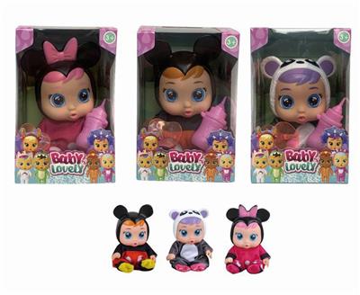 10 INCH 3 MIXED GLUE WILL SHED TEARS CRYING DOLL WITH FOUR VOICES IC - OBL865744