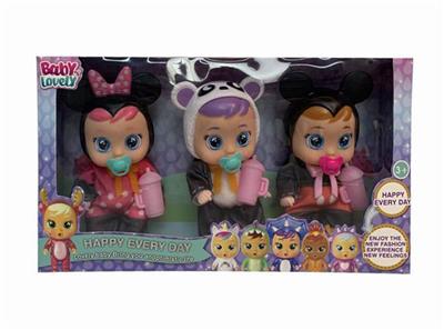 6.5 INCH REAL BODY WILL CRY TEARS DOLL WITH FOUR VOICES IC3 ONLY - OBL865750