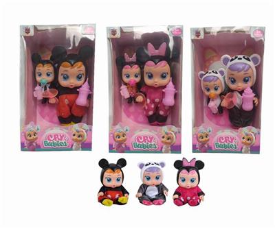10 INCH 3 MIXED GLUE WILL SHED TEARS CRYING DOLL WITH FOUR VOICES IC - OBL865781