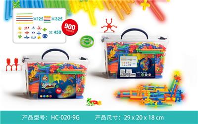 吸管积木（900PCS) - OBL865972