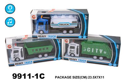 MUSIC LIGHT INERTIAL SANITATION CAR - OBL866010