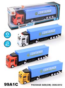 MUSIC LIGHT INERTIAL CONTAINER TRUCK - OBL866022