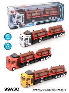 MUSIC LIGHT INERTIAL TRAILER LOADED WITH FIREWOOD - OBL866026