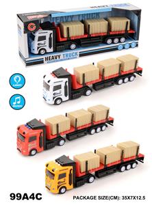 MUSIC LIGHT INERTIAL TRAILER CARRYING GRASS - OBL866029