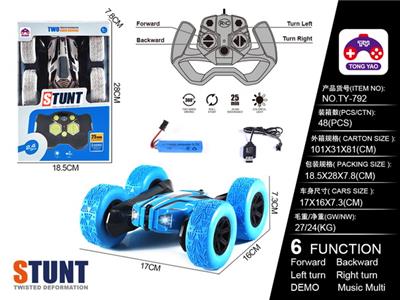 2.4G SIX-WAY STUNT CAR - OBL866306