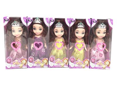 14 INCH 3D EYES SOFIA ENAMEL BODY WITH THEME MUSIC - OBL866516