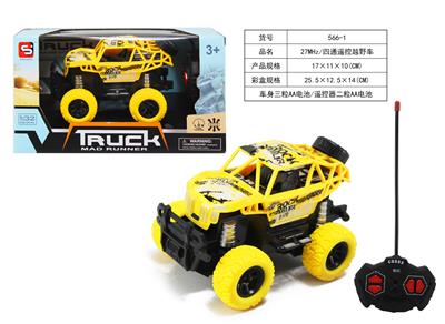 FOUR-WAY REMOTE CONTROL OFF-ROAD VEHICLE - OBL866571
