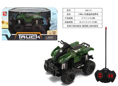 FOUR-WAY REMOTE CONTROL OFF-ROAD VEHICLE - OBL866574