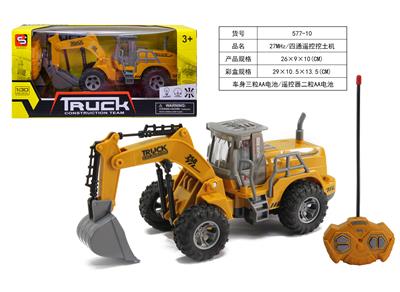 FOUR-WAY REMOTE CONTROL ENGINEERING VEHICLE - OBL866582