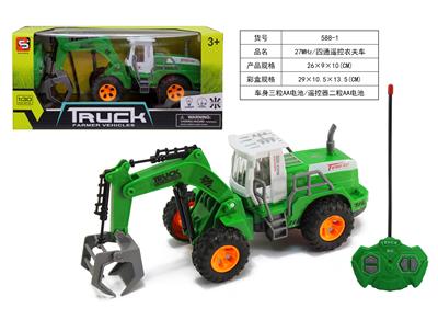FOUR-WAY REMOTE CONTROL FARMERS CAR - OBL866583