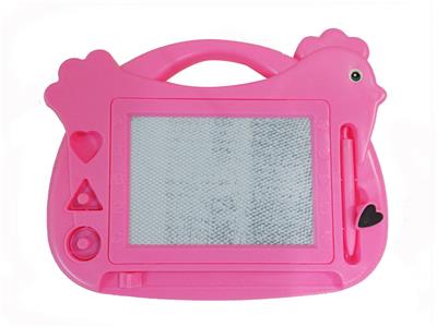 CARTOON HEN WITH SEAL MAGNETIC WRITING BOARD WITH PEN - OBL866747
