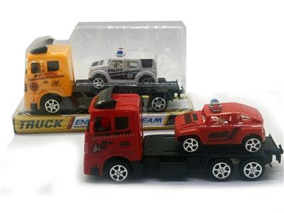 POLICE CAR WITH INERTIA TRACTOR - OBL867016