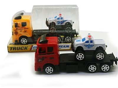 POLICE CAR WITH INERTIA TRACTOR - OBL867017