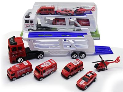 VEHICLE MOUNTED TAXIING FIRE ENGINE WITH INERTIA TRACTOR - OBL867047